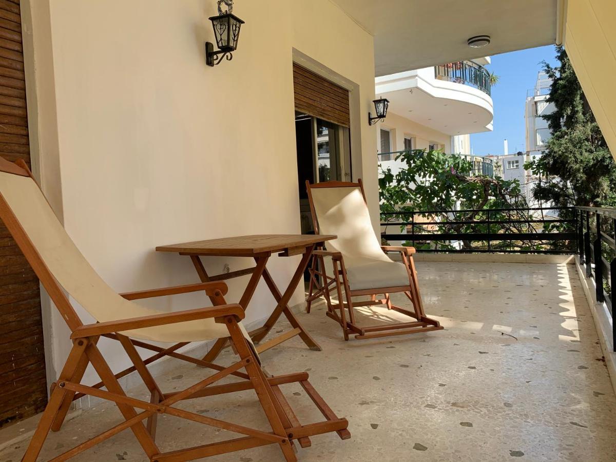 Vintage 70S Flat Apartment Athens Luaran gambar