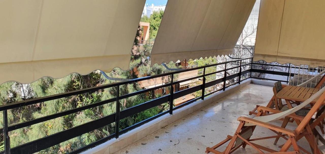 Vintage 70S Flat Apartment Athens Luaran gambar